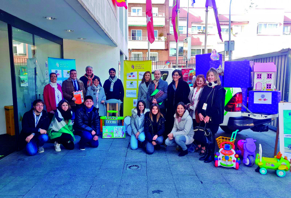 Imagen de los juguetes recogidos